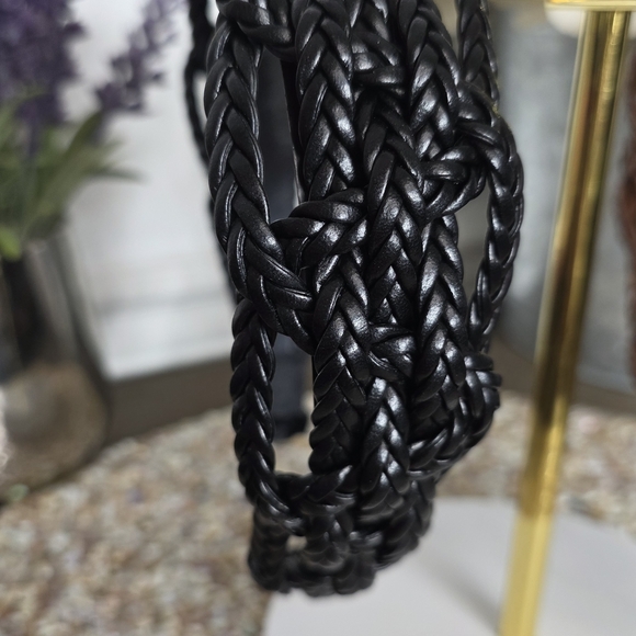 Braided Black and Brown Hairbands - Picture 4 of 5
